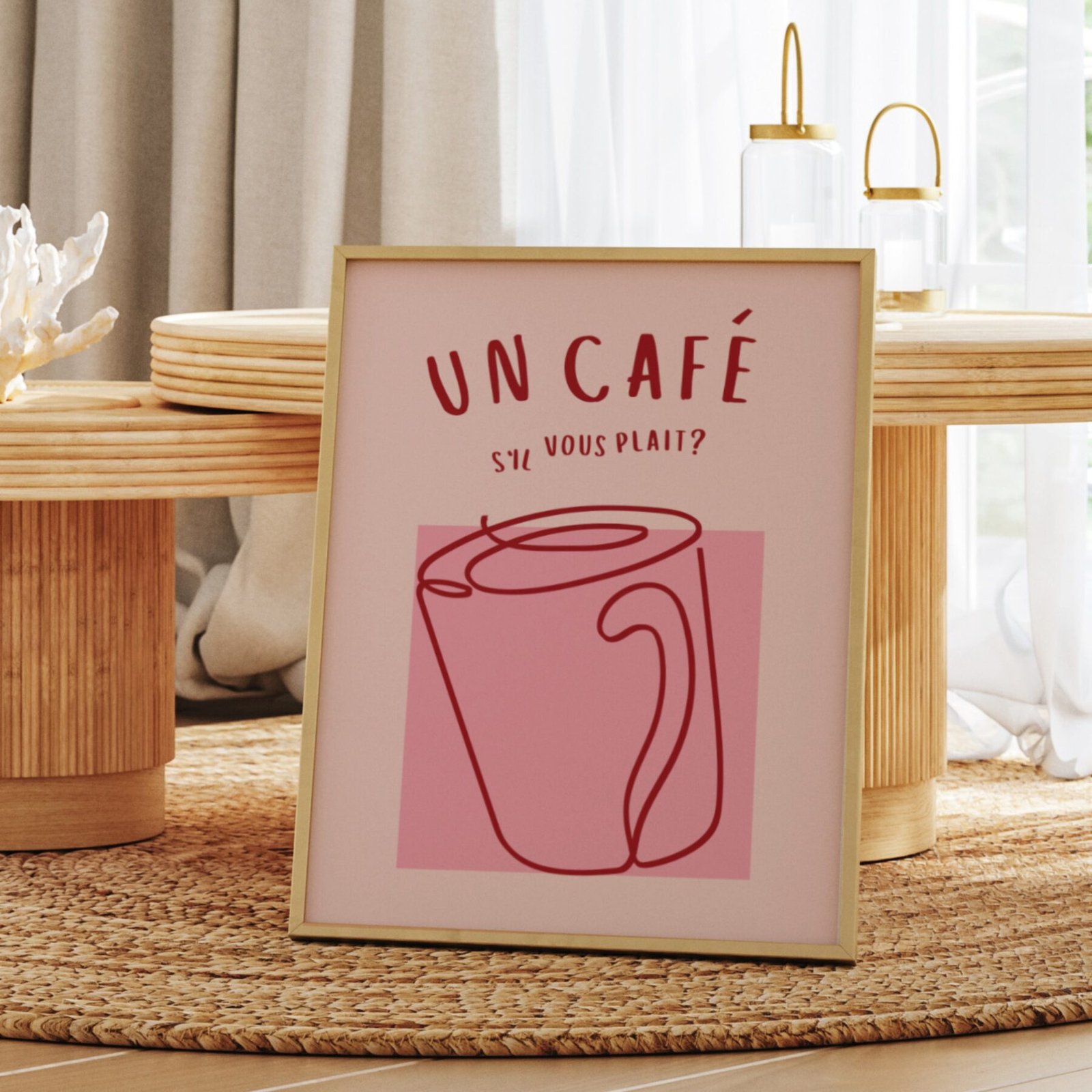 Un Café - Printable