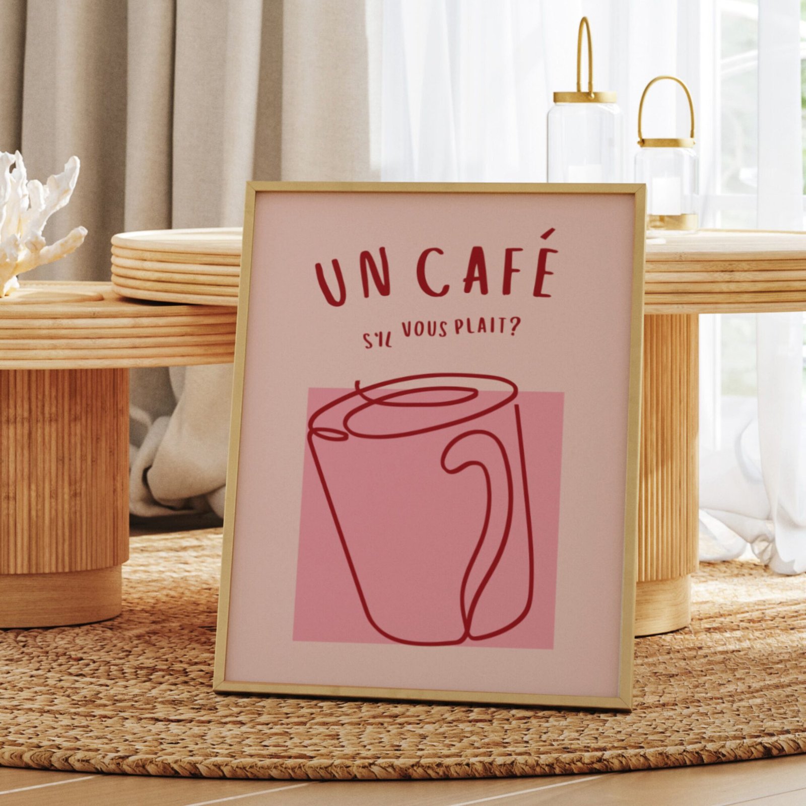 Un Café - Pink