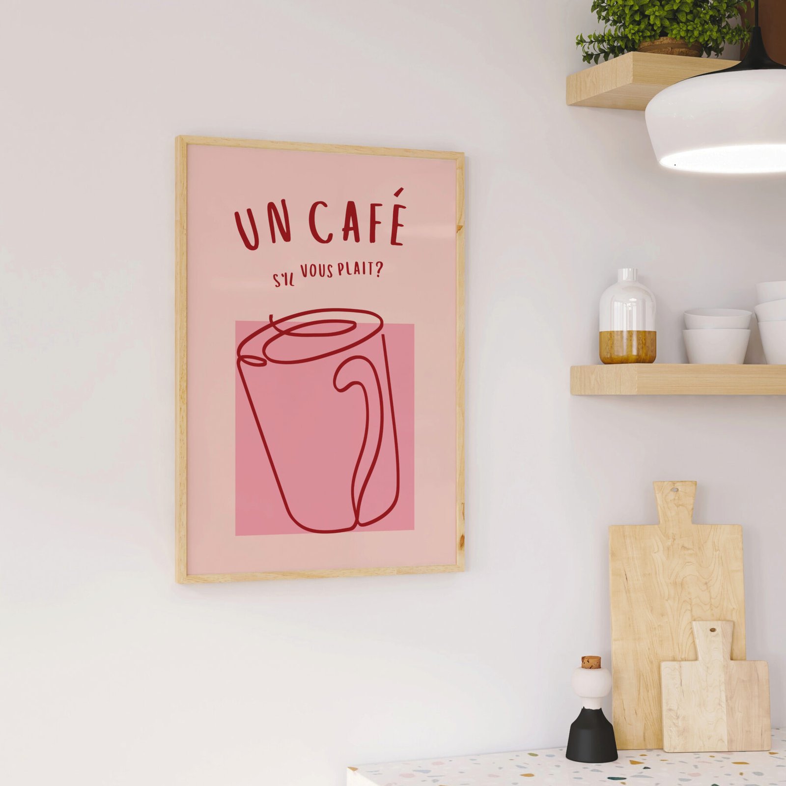 Un Café - Printable