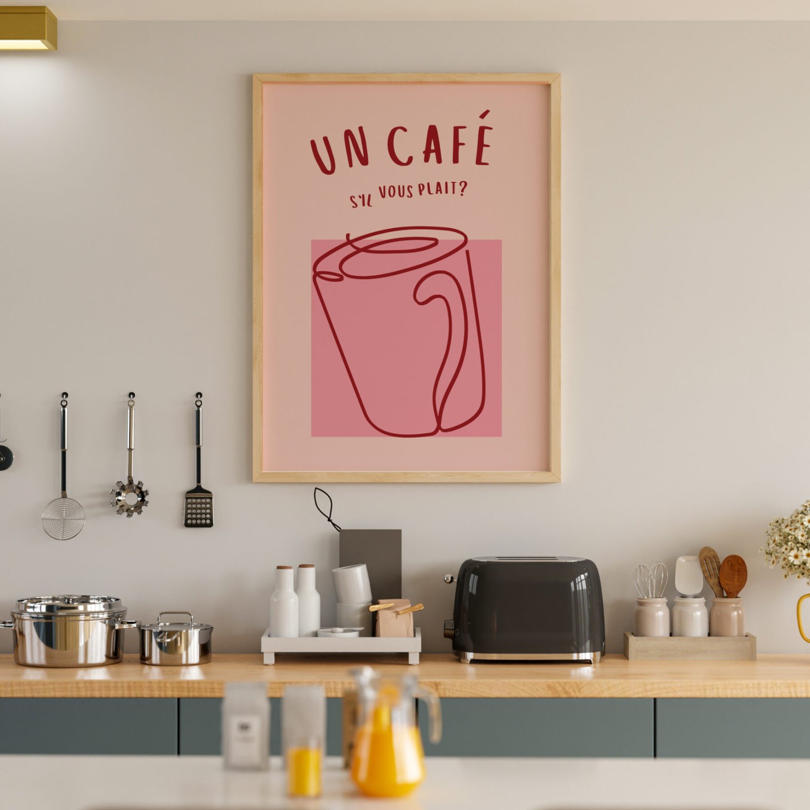 Un Café - Pink