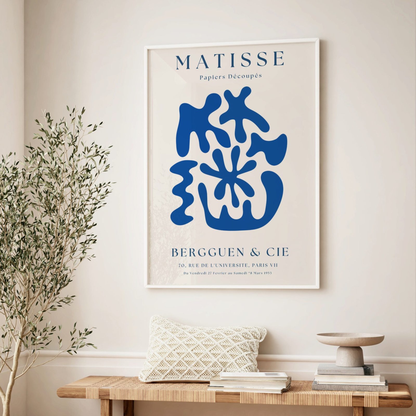 Matisse Abstract III Black Front Matisse Abstract III - Printable