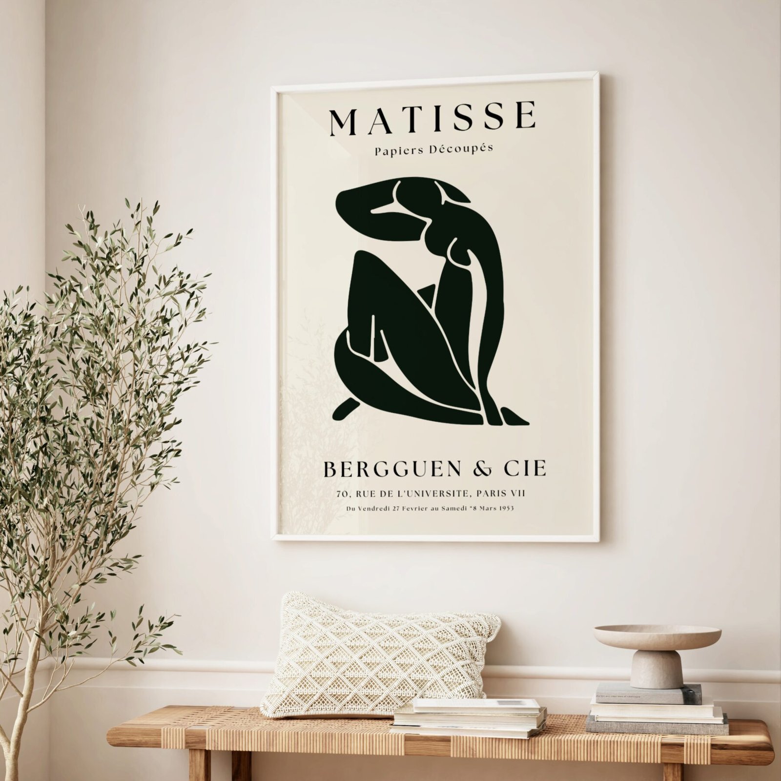 Matisse Abstract I Black Front Matisse Abstract Ia