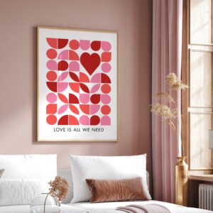 Bauhaus Love - Printable