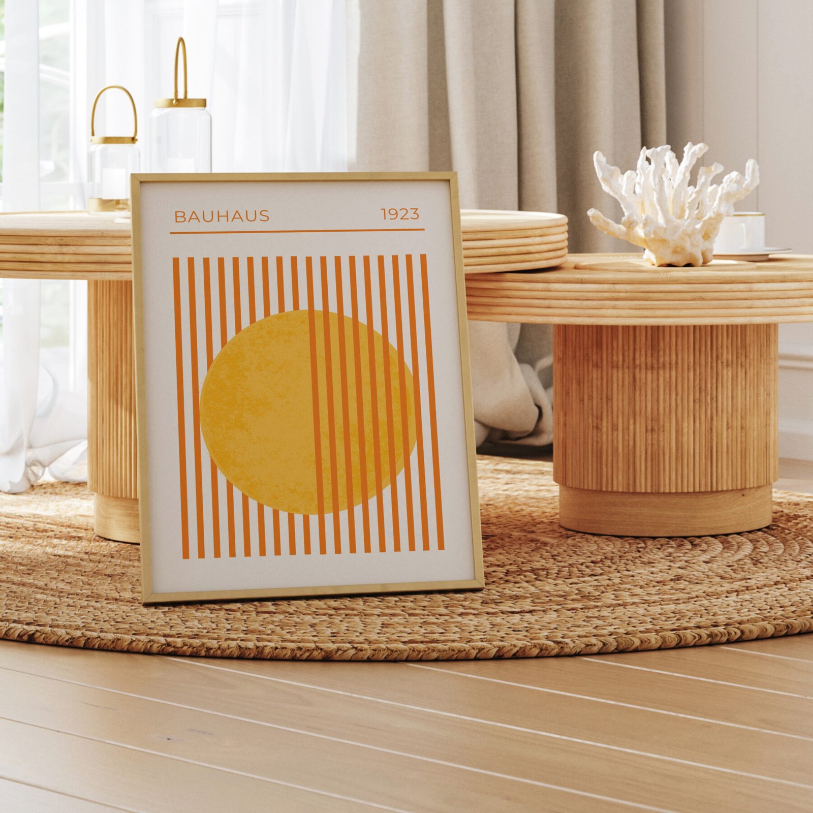 Pink and Yellow Bauhaus - Concept IV