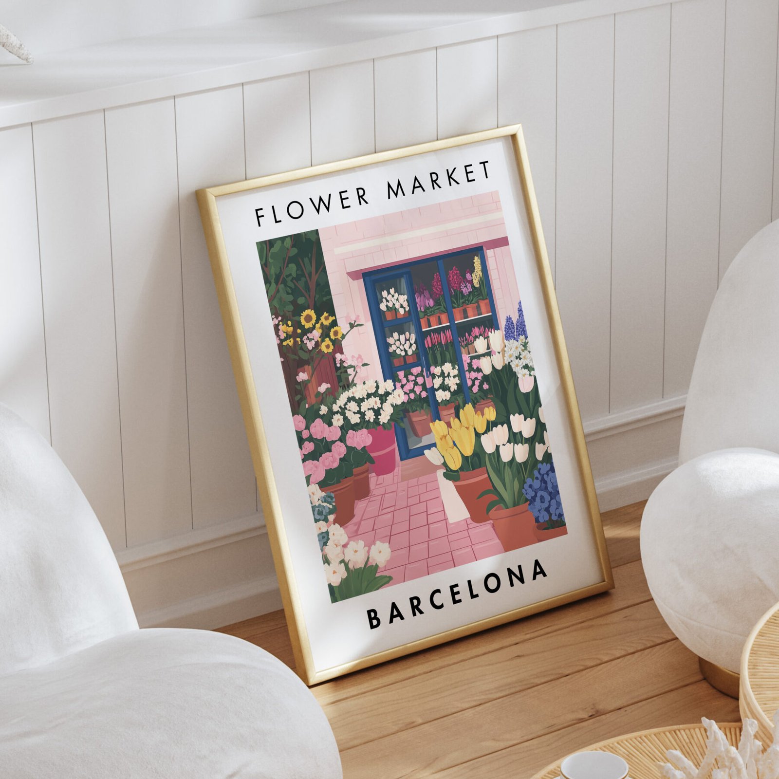 Barcelona Flower Market