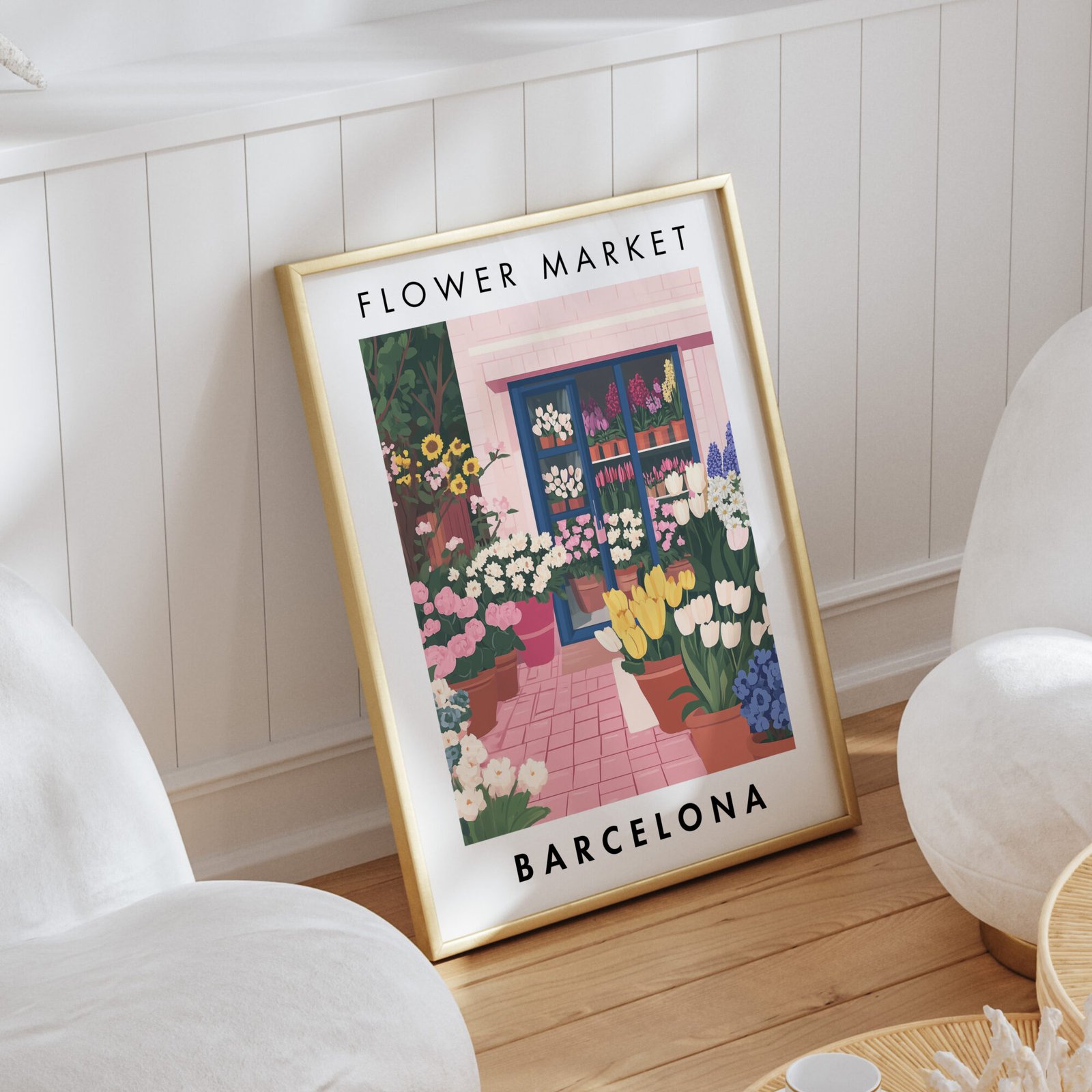 Barcelona Flower Market