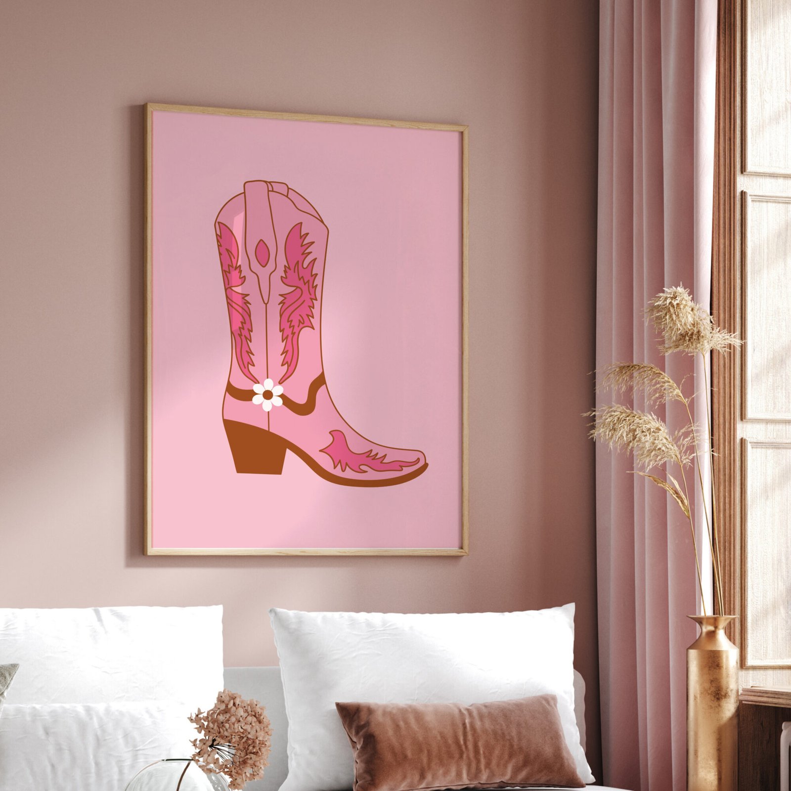 Retro Peppy Pink III